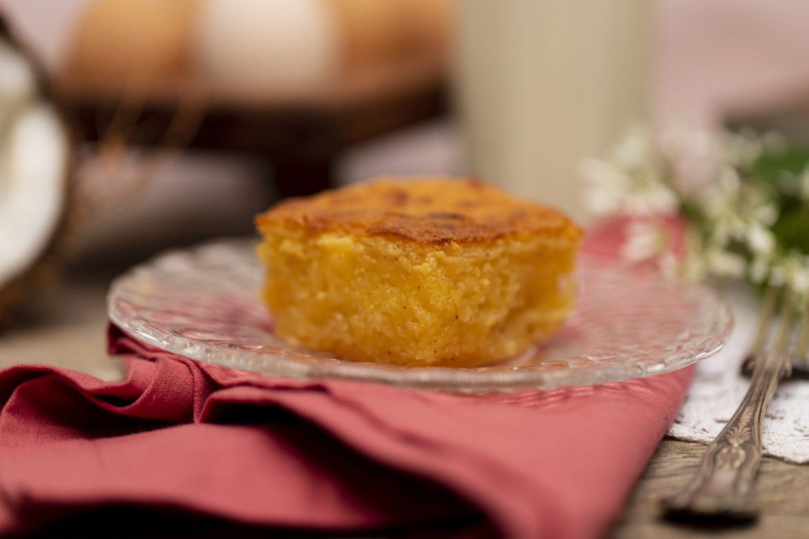Bolo de mandioca